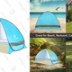 Amagoing Automatic Pop Up Beach Tent | $27 | Amazon | Use code CX6V8EPN
